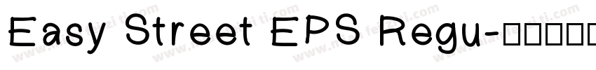 Easy Street EPS Regu字体转换